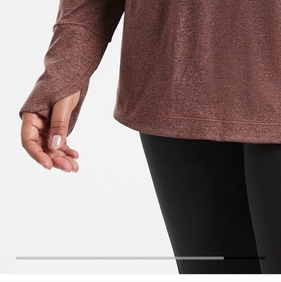 Athleta Uptempo Hooded T-shirt Sweatshirt - Picture 10 of 12
